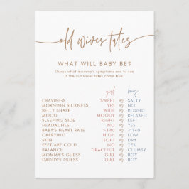 Consejos Tarjeta de Cuentos de Viejas Esposas | Juego de re