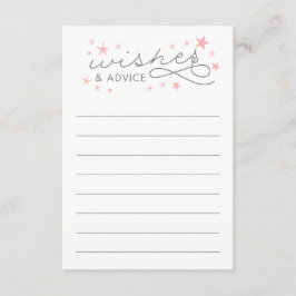 Consejos Tarjeta de juego Baby Shower de Star Wings and Adv