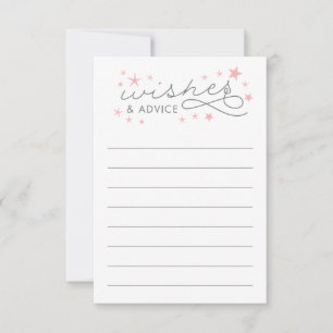 Consejos Tarjeta de juego Baby Shower de Star Wings and Adv