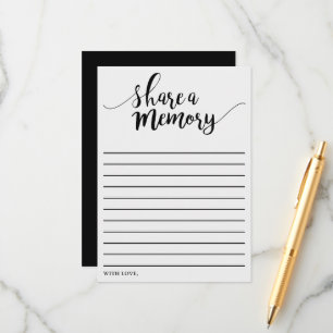 Consejos Tarjeta de memoria simple compartida en blanco y n