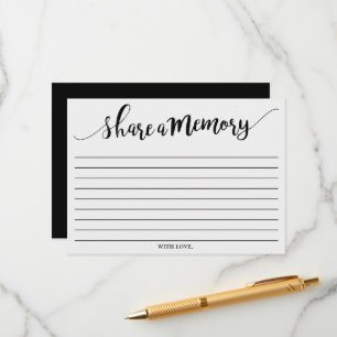 Consejos Tarjeta de memoria simple compartida en blanco y n