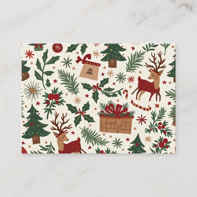 Consejos tarjeta de navidades (Anverso)