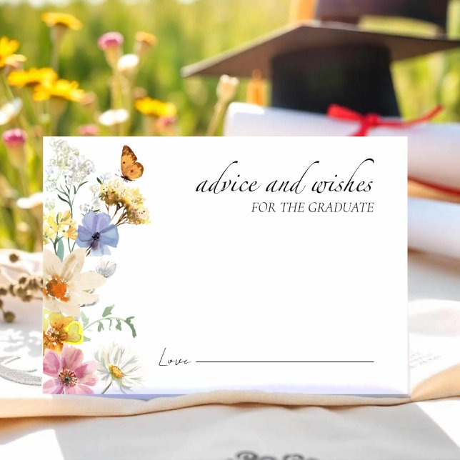 consejos y deseos | Tarjeta de envoltura para flor (Subido por el creador)