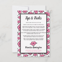 Consejos y trucos del distribuidor de lápiz labial