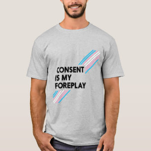 Consentimiento Trans Orgullo Es Mi Camiseta Delant
