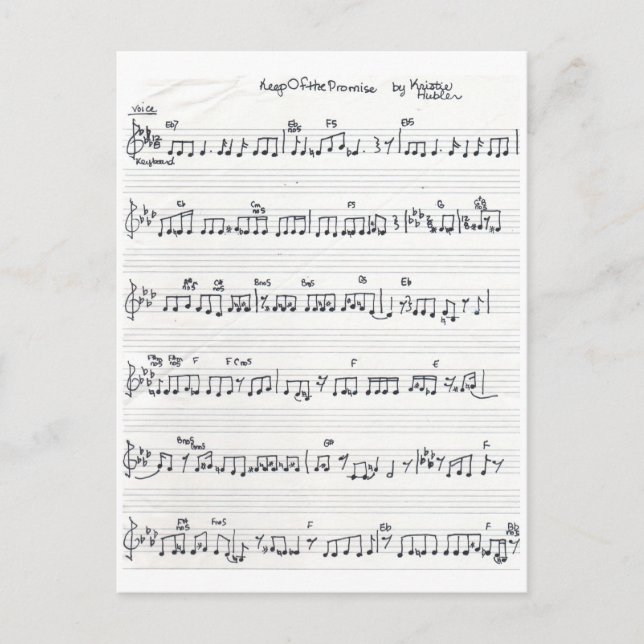 Conservación de la postal de la hoja (Anverso)