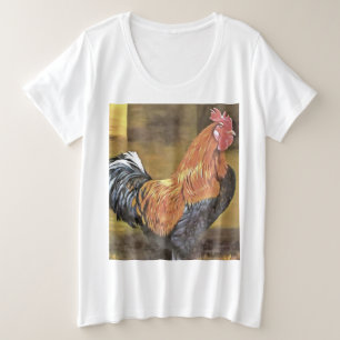Conservación del arte de gallos de corral de pollo