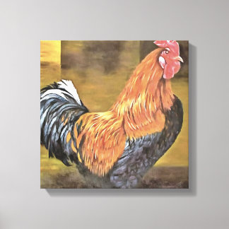 Conservación del arte de gallos de corral de pollo
