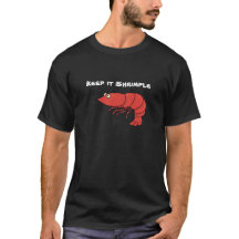 Conservar la camiseta de Shrimple con diseño camar