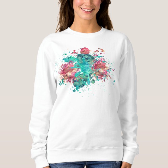 Conservar o diseñar su propia - Camisa sudorosa (Anverso)