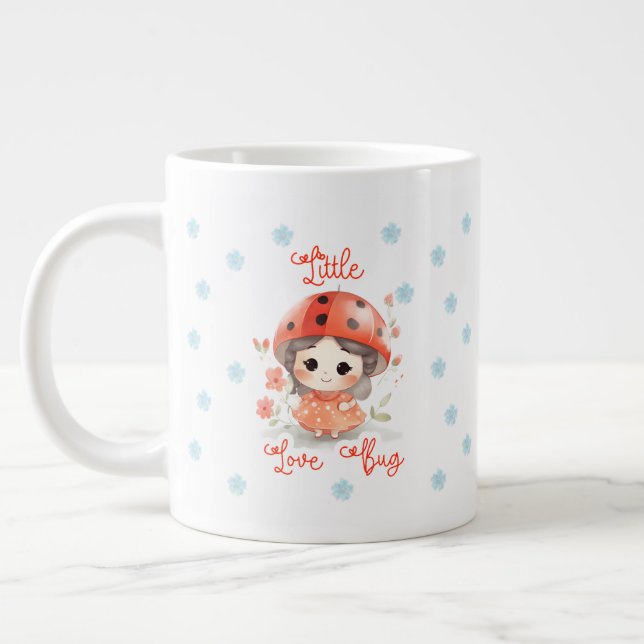 Conservar o diseñar su propia taza de café gigante (Izquierda)