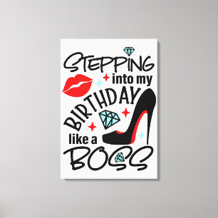 Conservar o diseñar su propio lienzo (brillante)