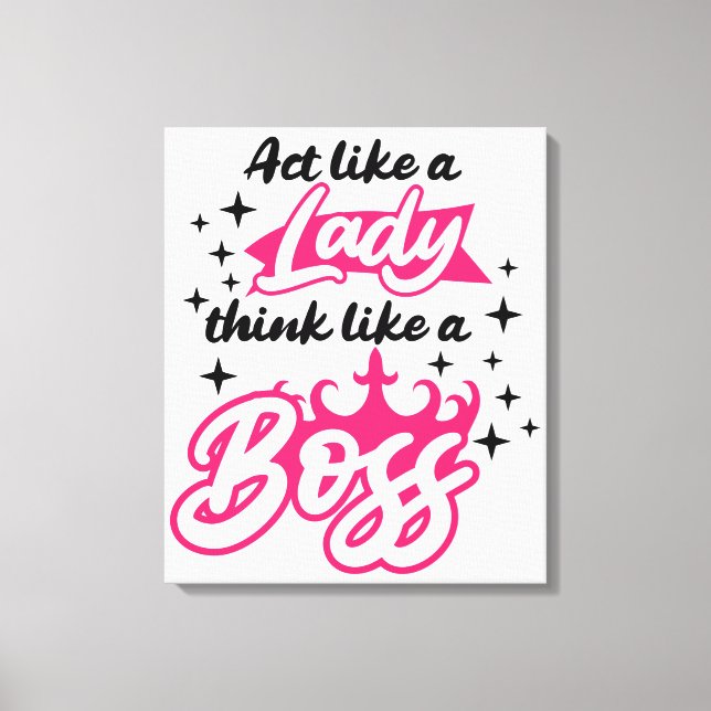 Conservar o diseñar su propio : Lienzo (Gloss) (Anverso)