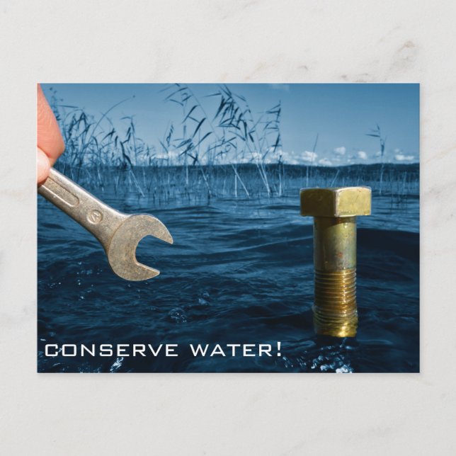 Conservar postal de agua (Anverso)