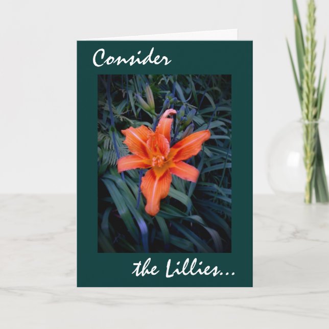 Considere la tarjeta de Lillies 22 (Anverso)