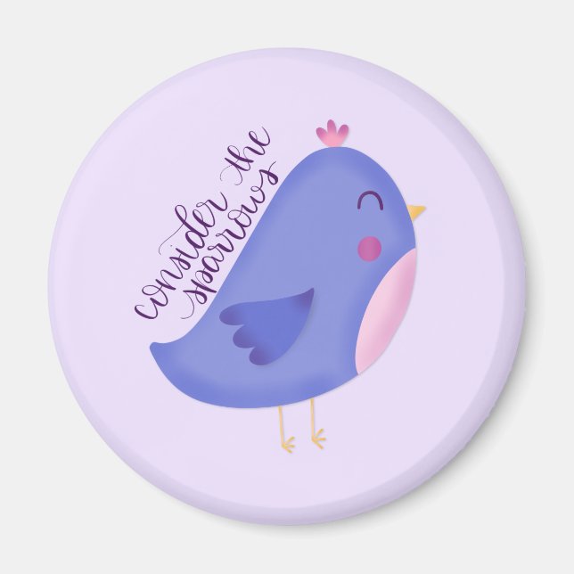 Consideremos el imán redondo de Sparrows (Frente)