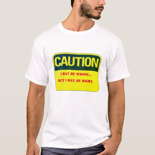 Considérenme una camiseta de mente abierta (Anverso)