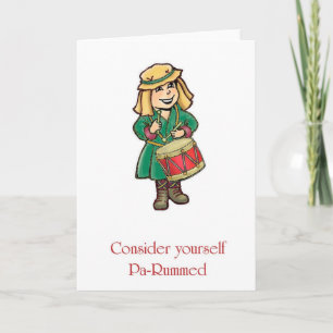 Considérese muchacho del batería del navidad