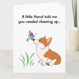 Consiga a Corgi bien Galés la tarjeta de