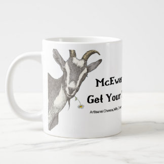 Consiga a su cabra la taza grande