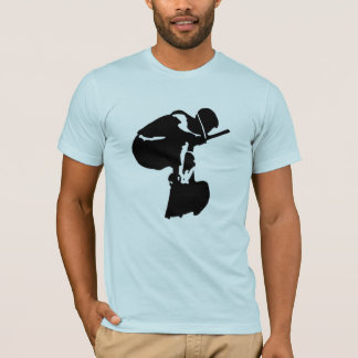 Consiga alto en la camiseta del embarque de la