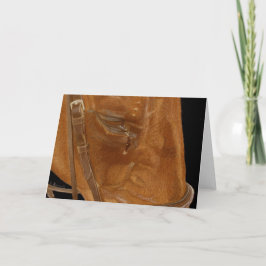 ¡Consiga bien pronto! Tarjeta del caballo