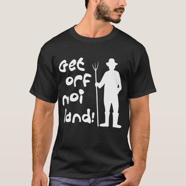Consiga de mis camisetas de la granja del festival (Anverso)