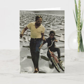 Consiga esa sensación segura - tarjeta en blanco