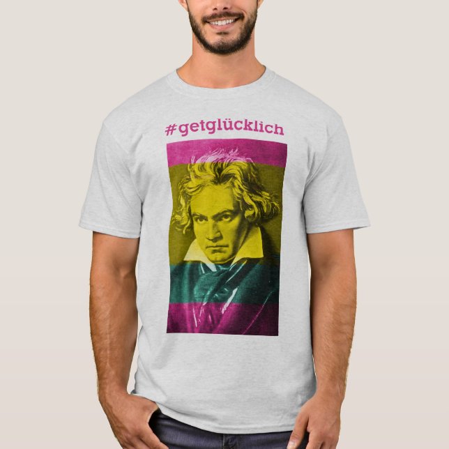 Consiga la camiseta de Glücklich (Anverso)