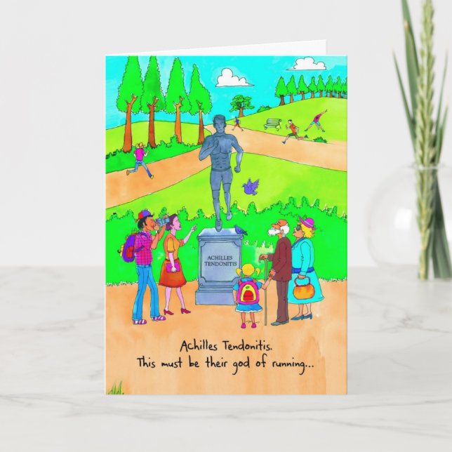 Consiga la tarjeta bien para el corredor - (Anverso)