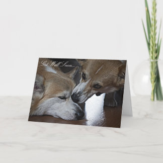 Consiga pronto la tarjeta de felicitación bien