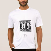 Consiga ser cómodo camiseta incómoda