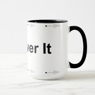 Consiga sobre él la taza de café de 18 onzas