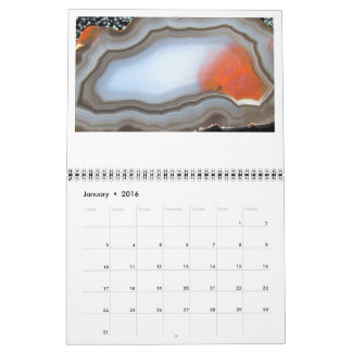 Consiga su calendario del rockhound ahora