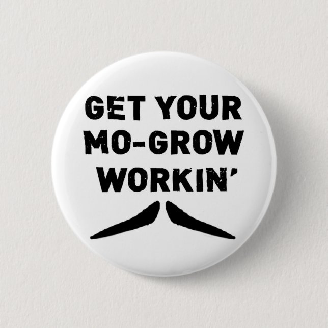 Consiga su MES crecen el botón de trabajo del (Anverso)