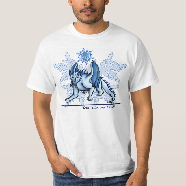 Consiga su propia camiseta del hielo del zafiro (Anverso)