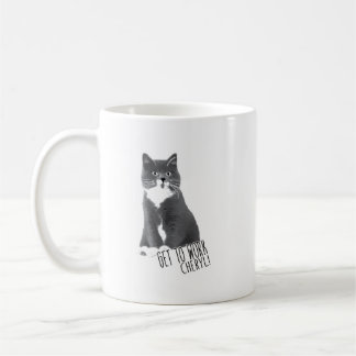 ¡Consiga trabajar a Cheryl! Taza de café