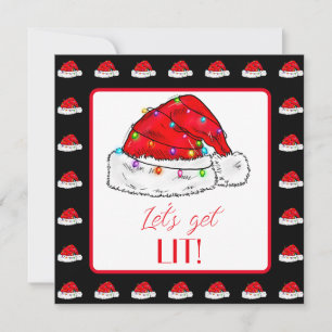 Consigamos una invitación de cóctel para Navidades