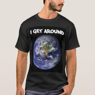 Consigo alrededor de camiseta