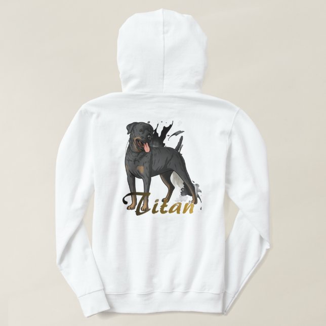"Consigue la sudadera 'The Titan's Mark', un diseñ (Reverso del diseño)