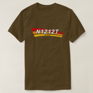 Consigue tu propia camiseta con número de aeronave