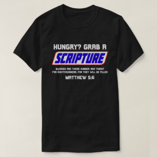 Consigue una camiseta de verso de la Biblia de par