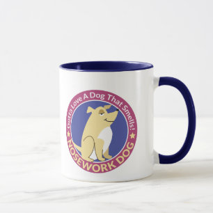 "Consiguió amar un perro que huele" taza del