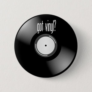 "Consiguió el álbum de registro a vinilo" botón