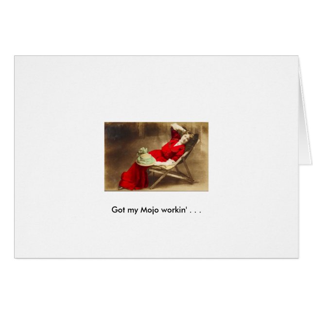 Consiguió mi workin de Mojo… (Anverso (Horizontal))