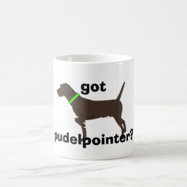 "Consiguió Pudelpointer?" Taza de café