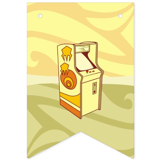 Consola de juegos de arcade de carteles (Decimotercera bandera)