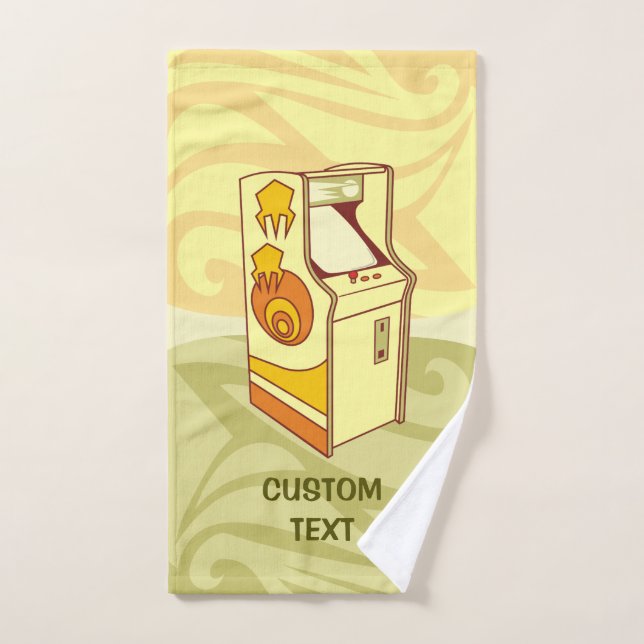 Consola de juegos de arcade de carteles (Toalla de mano)