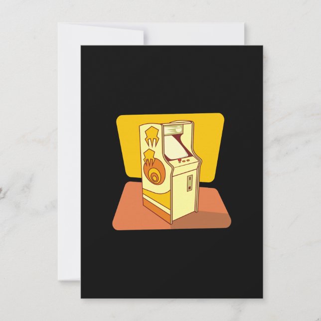 Consola de juegos de arcade de carteles (Anverso)