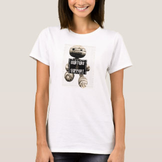 Consolide y apoye la camiseta de la mascota